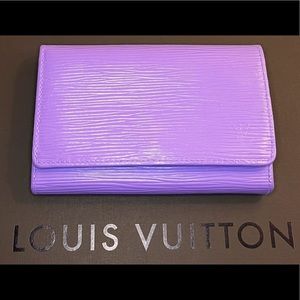 Louis Vuitton Epi Tresor Wallet Custom